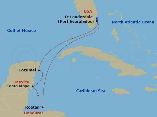 Cruise Map