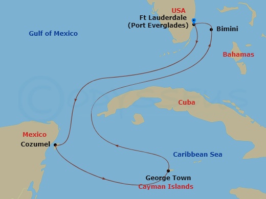 Cruise Map