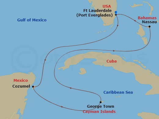 Cruise Map
