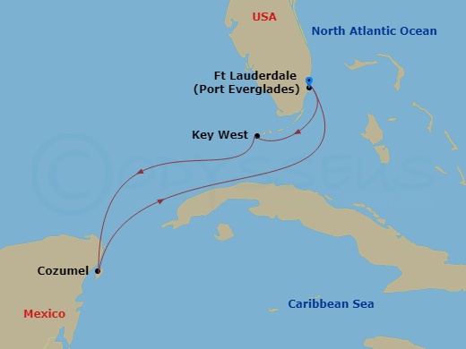 Cruise Map