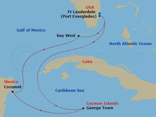Cruise Map