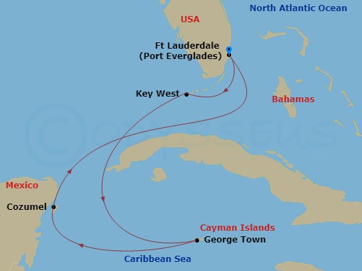 Cruise Map