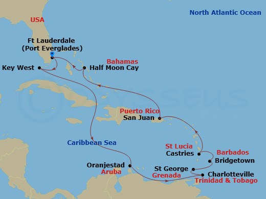 Cruise Map
