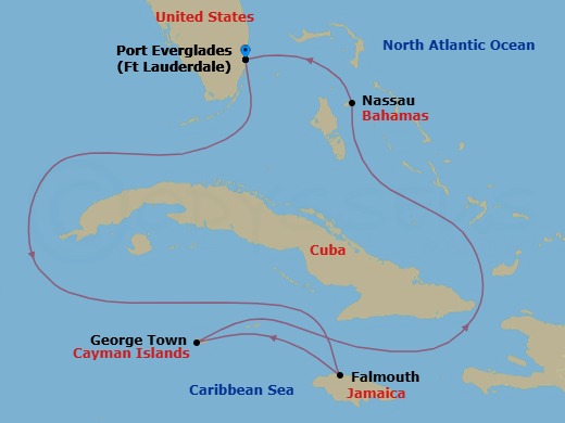 Cruise Map