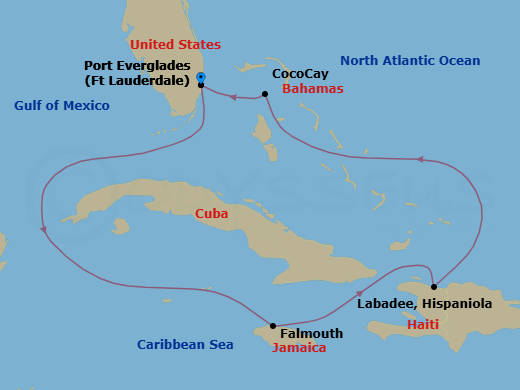 Cruise Map