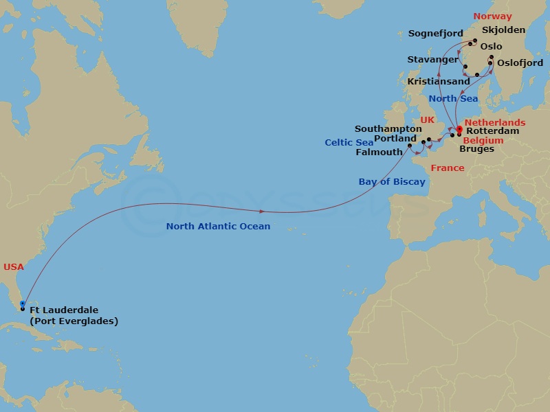 Cruise Map