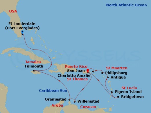 Cruise Map