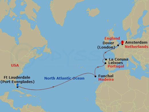 Cruise Map