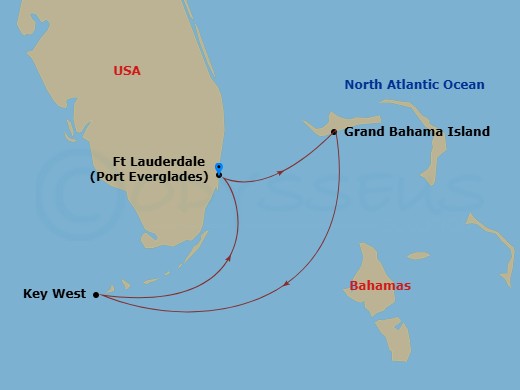 Cruise Map