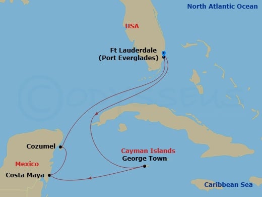 Cruise Map