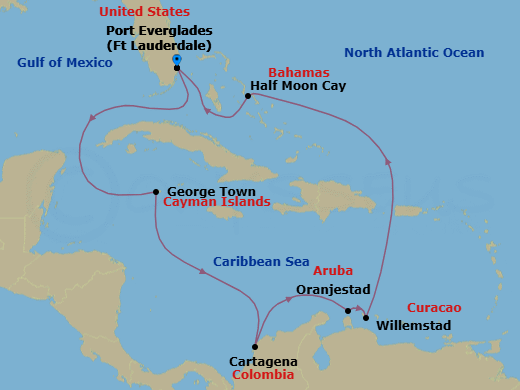 Cruise Map
