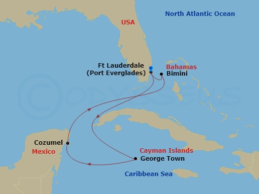 Cruise Map