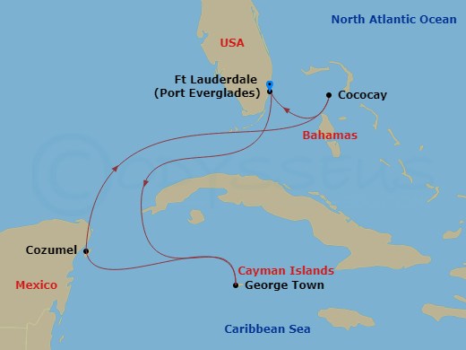 Cruise Map