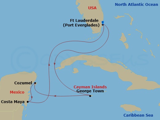 Cruise Map