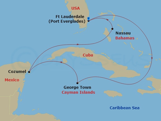 Cruise Map
