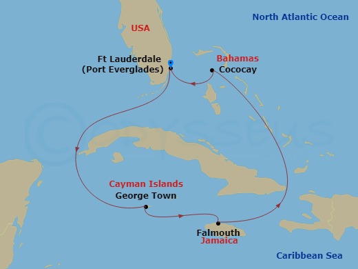 Cruise Map