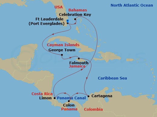 Cruise Map