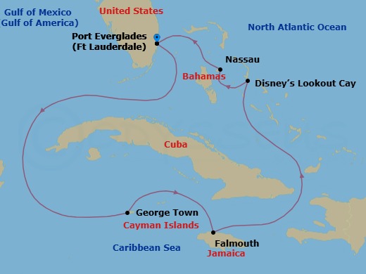 Cruise Map