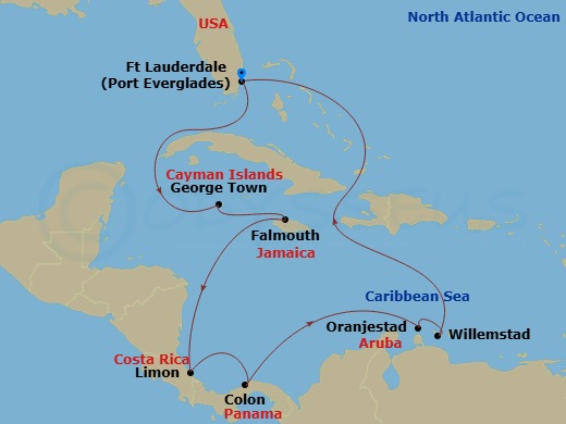 Cruise Map