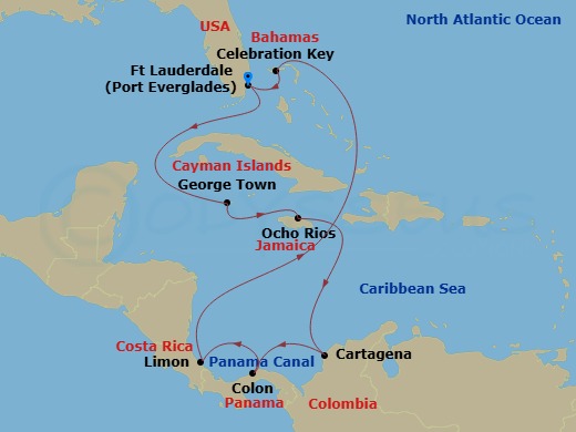 Cruise Map
