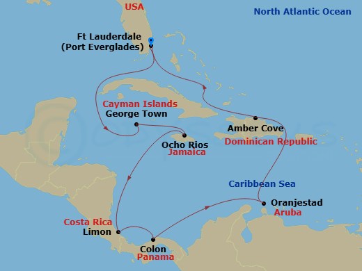Cruise Map