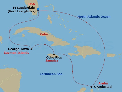 Cruise Map