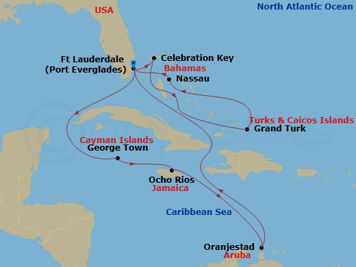 Cruise Map