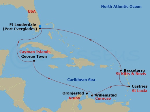 Cruise Map