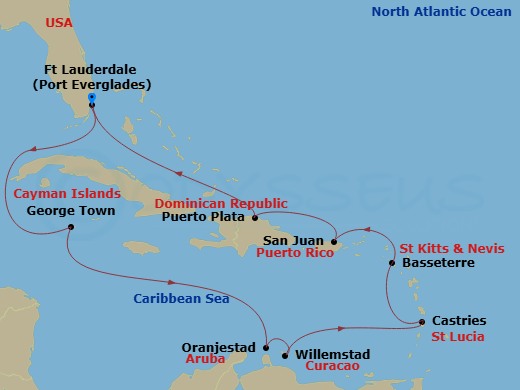 Cruise Map