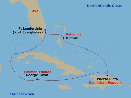 Cruise Map
