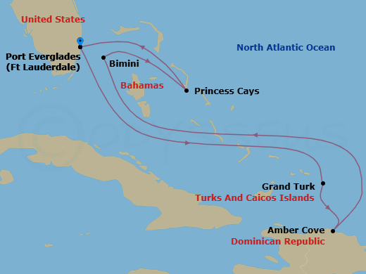 Cruise Map