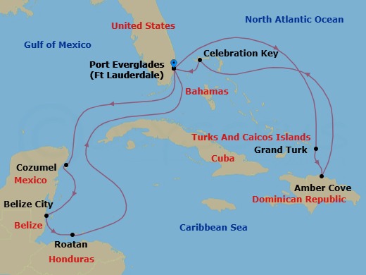 Cruise Map