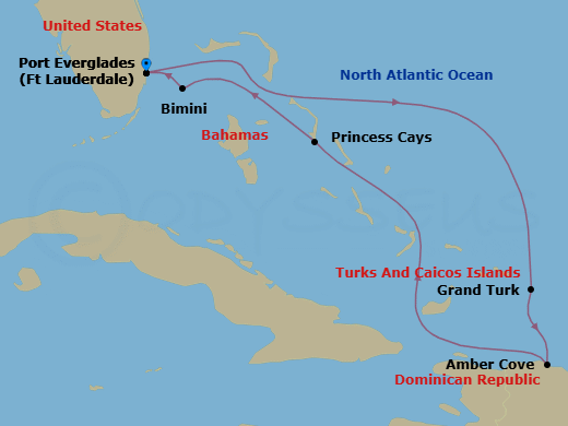 Cruise Map