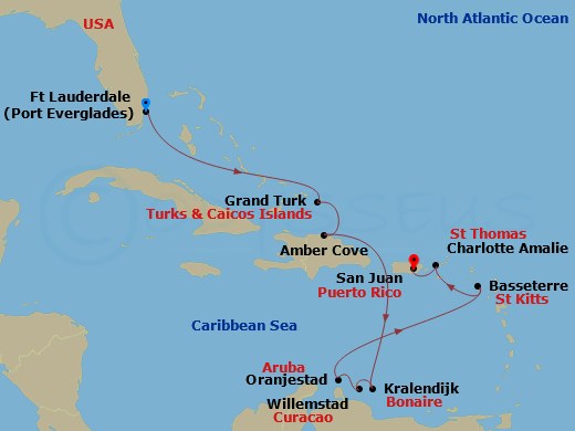 Cruise Map