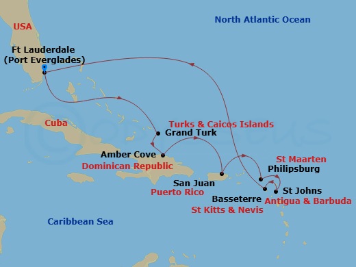 Cruise Map