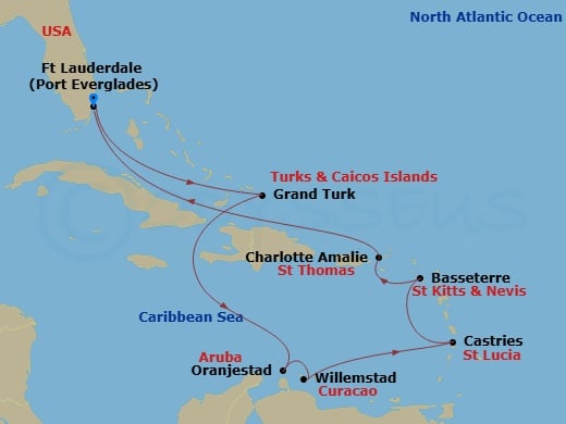 Cruise Map