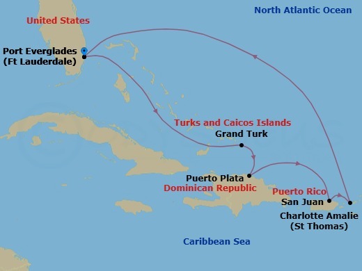 Cruise Map