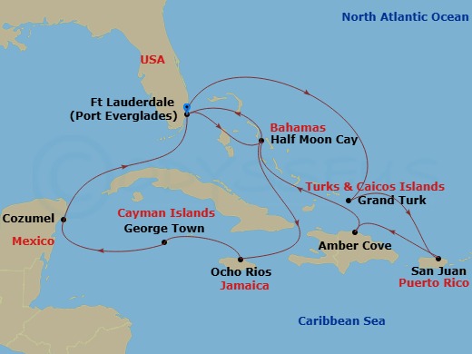 Cruise Map