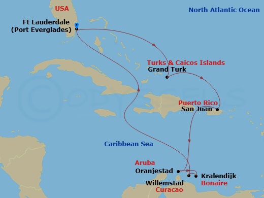 Cruise Map