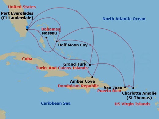 Cruise Map
