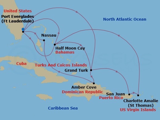 Cruise Map