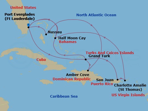 Cruise Map