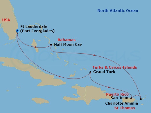 Cruise Map