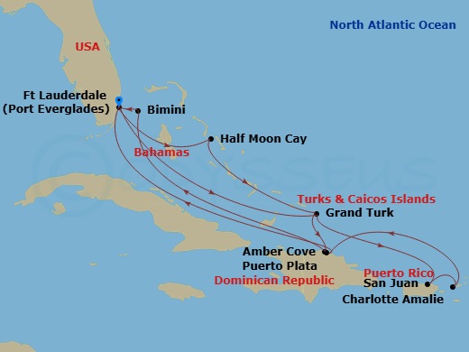 Cruise Map