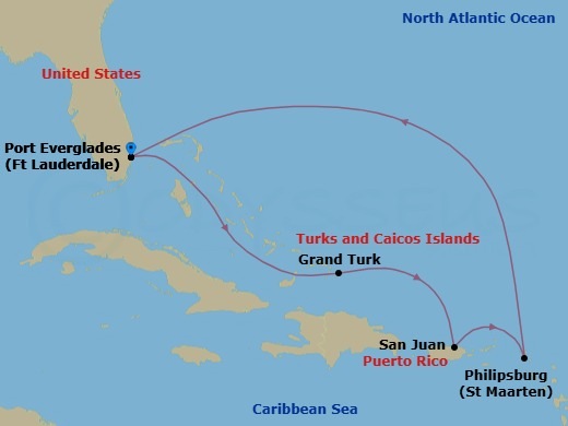 Cruise Map