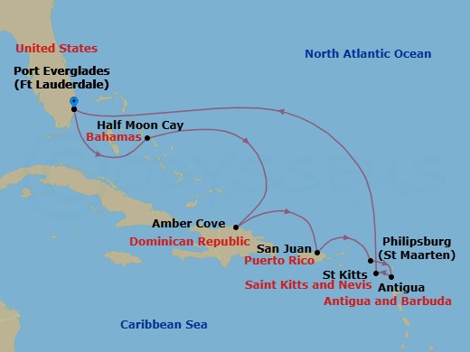Cruise Map