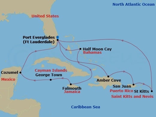 Cruise Map