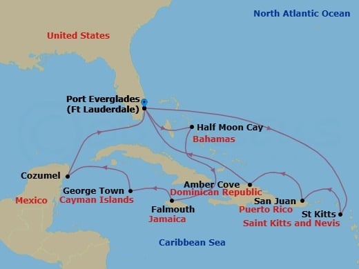 Cruise Map