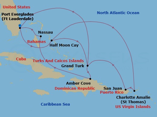 Cruise Map