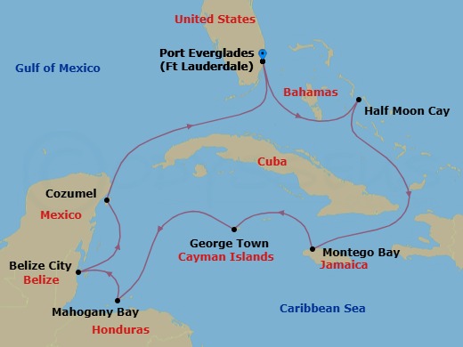 Cruise Map